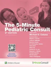 Omslag van 5 Minute Pediatric Consult