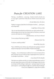 Omslag van Creation Lake A Novel