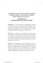 Omslag van Green River, Running Red The Real Story of the Green River Killer—America's Deadliest Serial Murderer