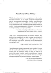 Omslag van Right Kind of Wrong The Science of Failing Well