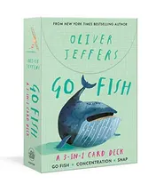 Omslag van Go Fish: a 3-In-1 Card Deck Card Games Include Go Fish, Concentration, and Snap