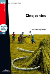 Omslag van Cinq contes - with audio download