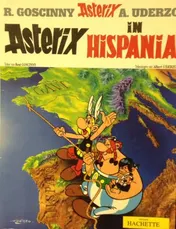 Omslag van Asterix in Hispania (Dutch language)