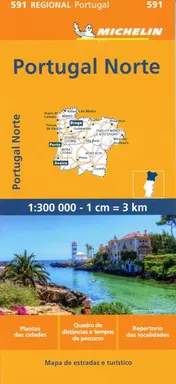 Omslag van Mapa Regional Portugal Norte