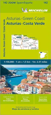Omslag van Michelin Asturias, Costa Verde
