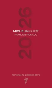 Omslag van MICHELIN GUIDE FRANCE 2026