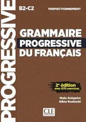 Omslag van Grammaire progressive du français perfectionnement B2-C2