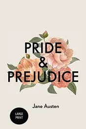 Omslag van Pride and Prejudice Large Print