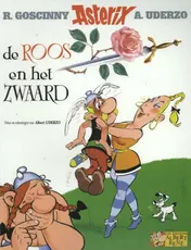 Omslag van Asterix, de roos en het zwaard