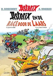 Omslag van Asterix en de race door de laars