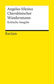 Omslag van Cherubinischer Wandersmann. Kritische Ausgabe.