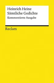 Omslag van Sämtliche Gedichte kommentierte Ausgabe