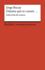 Omslag van Déjame que te cuente ... selección de textos