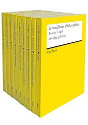 Omslag van Grundkurs Philosophie. Neun Bände eingeschweißt Einführungen mit Übungsaufgaben zum Selbstlernen