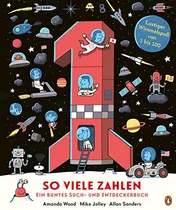 Omslag van So viele Zahlen ein buntes Such- und Entdeckerbuch