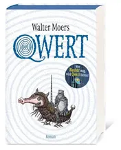Omslag van Qwert Roman. Mit Kopffarbschnitt in limitierter Erstauflage