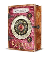 Omslag van Liebe geht durch alle Zeiten (1). Rubinrot Der erste Band der wunderschön gestalteten Zeitreise-Edition der Edelstein-Trilogie von Gwendolyn und Gideon mit exklusivem Bonusmaterial von Bestseller-Autorin Kerstin Gier - mit Farbschnitt in der 1. Auflage
