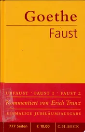 Omslag van Faust der Tragödie erster und zweiter Teil, Urfaust