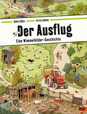 Omslag van Der Ausflug eine Wimmelbilder-Geschichte