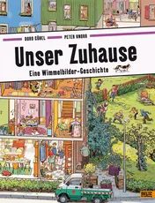 Omslag van Unser Zuhause eine Wimmelbilder-Geschichte