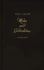 Omslag van Mohn und Gedächtnis