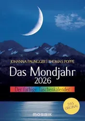 Omslag van Das Mondjahr 2026 - Der farbige Taschenkalender Das Original