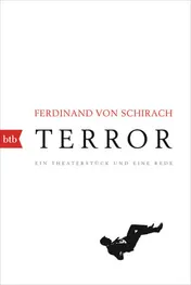 Omslag van Terror ein Theaterstück und eine Rede