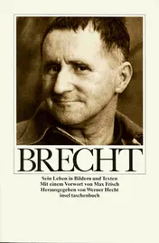 Omslag van Bertolt Brecht sein Leben in Bildern und Texten