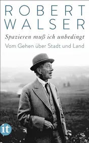 Omslag van "Spazieren muß ich unbedingt" vom Gehen über Stadt und Land