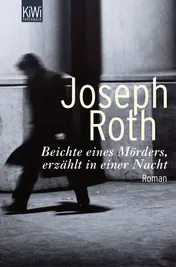 Omslag van Beichte eines Mörders, erzählt in einer Nacht Roman