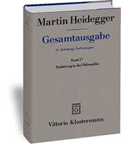 Omslag van Einleitung in die Philosophie