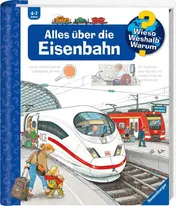 Omslag van Alles über die Eisenbahn