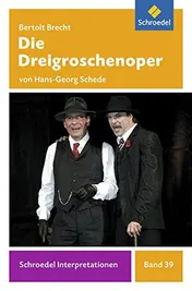 Omslag van Bertolt Brecht, Die Dreigroschenoper