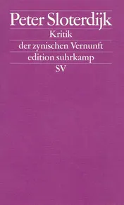 Omslag van Kritik der zynischen Vernunft