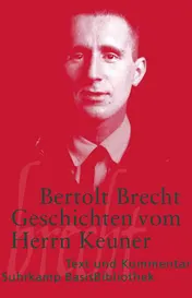 Omslag van Geschichten vom Herrn Keuner