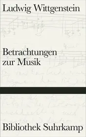 Omslag van Betrachtungen zur Musik