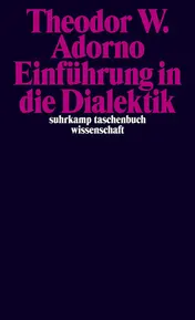Omslag van Einführung in die Dialektik (1958)