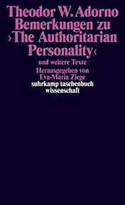Omslag van Bemerkungen zu "The authoritarian personality" und weitere Texte