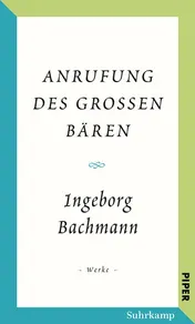 Omslag van Anrufung des Grossen Bären Gedichte