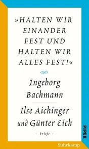 Omslag van "Halten wir einander fest und halten wir alles fest!" der Briefwechsel