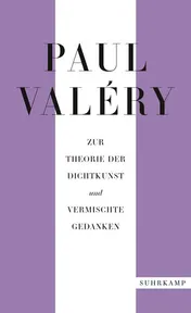 Omslag van Paul Valéry: Zur Theorie der Dichtkunst und vermischte Gedanken