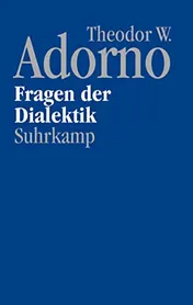 Omslag van Fragen der Dialektik (1963/64)