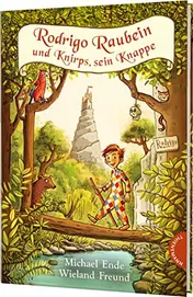 Omslag van Rodrigo Raubein und Knirps, sein Knappe