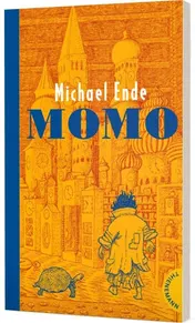 Omslag van Momo oder die seltsame Geschichte von den Zeit-Dieben und von dem Kind, das den Menschen die gestohlene Zeit zurückbrachte ein Märchen-Roman