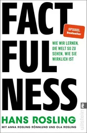 Omslag van Factfulness Wie wir lernen, die Welt so zu sehen, wie sie wirklich ist