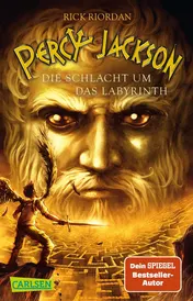 Omslag van Percy Jackson Die Schlacht um das Labyrinth. ...