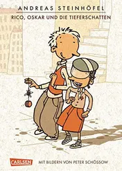 Omslag van Rico, Oskar und die Tieferschatten (Rico und Oskar 1) farbige Ausgabe