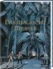 Omslag van Das magische Messer - Die Graphic Novel zu His Dark Materials 2