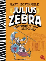 Omslag van Julius Zebra - Gerangel mit den Griechen