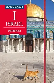 Omslag van Baedeker Reiseführer Israel, Palästina mit praktischer Karte EASY ZIP